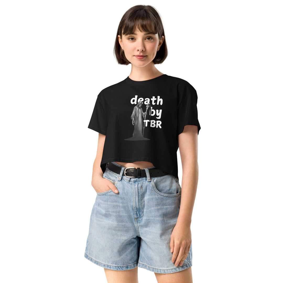 Death by TBR Crop Top - SteamyBookworms